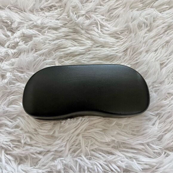 Rayban black hard side sunglasses case clamshell leather - Picture 4 of 4